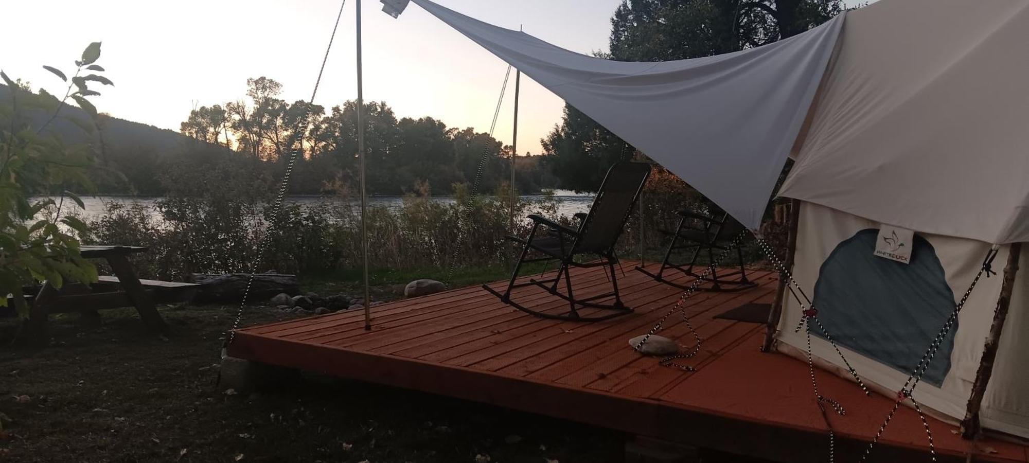 Snake River Glamping Irwin المظهر الخارجي الصورة